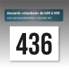 dossard sans perso de 400 a 500